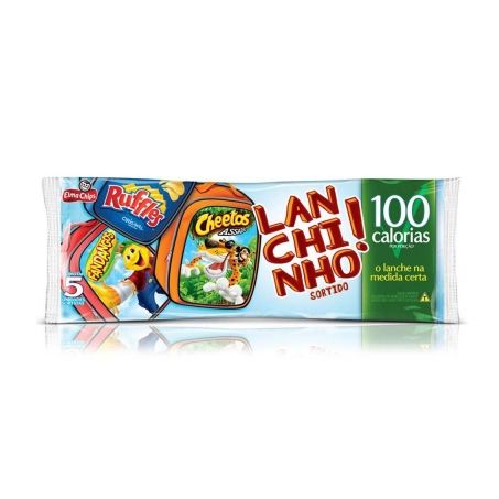 Salgadinho Elma Chips Lanchinho Sortido 98g