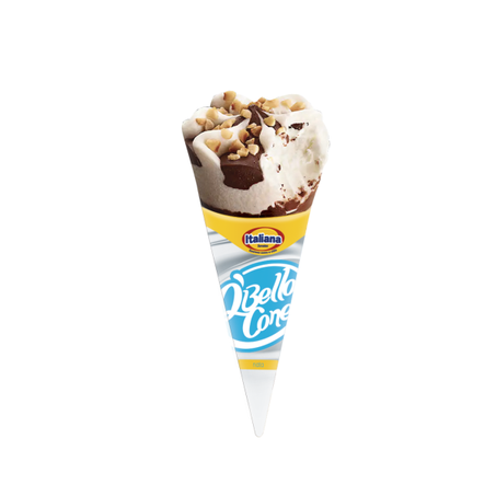 SORVETE CONE DE NATA ITALIANA SORVETES 75G