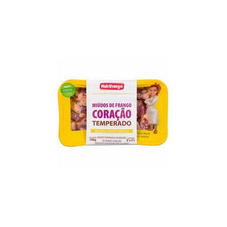 Coração de frango nutrifrango resfriado 700g