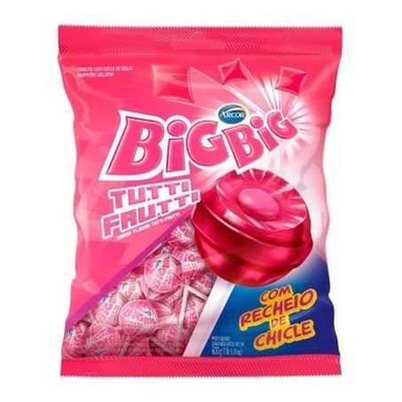 PIRULITOS BIG BIG TUTTI FRUTTI ARCOR 600G