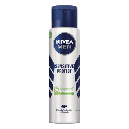 DESODORANTE AEROSSOL SENSITIVE PROTECT NIVEA MEN