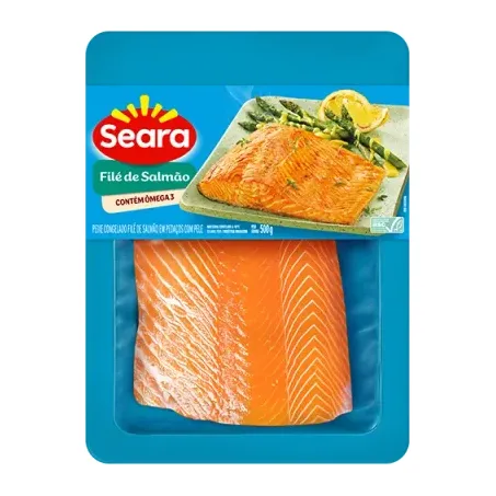 Peixe File Salmao Seara 500g Congelado Pedaco