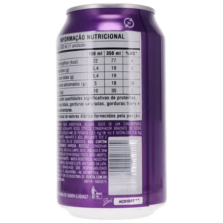 Refrigerante de Uva Sukita Lata 350ml 360-20