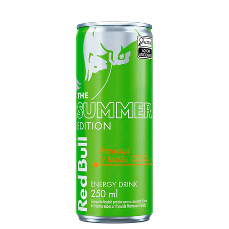 Energético Red Bull Maracujá e Melão 250ml