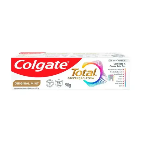 CREME DENTAL  COLGATE TOTAL ORIGINAL MINT 90G