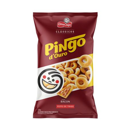 SALGADINHO DE TRIGO BACON ELMA CHIPS PINGO D'OURO CLÁSSICOS