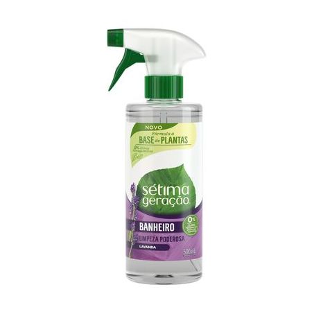 LIMP BANHEIRO SETIMA GERACAO 500ML LAVANDA