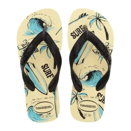 HAVAIANAS KIDS ATHLETIC BRANCO/AZUL NAVAL 27/28
