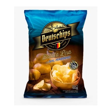 Salgadinho Deutschips Sal Marinho 50G