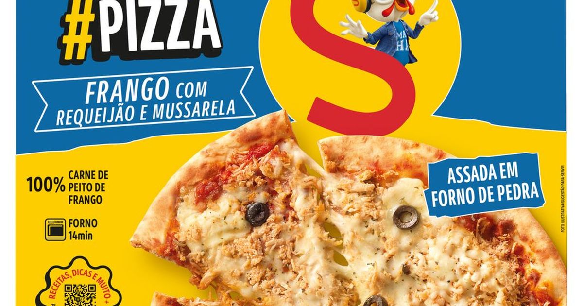 Pizza de Frango com Requeijão e Mussarela Sadia 460G