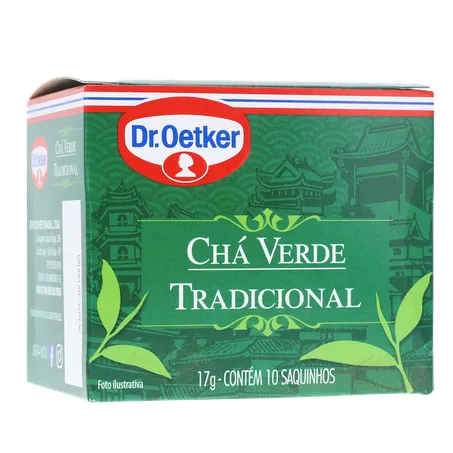 CHÁ DR OETKER VERDE TRADICIONAL SAQUINHO 10UN 360-34