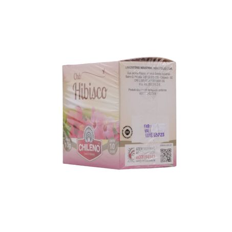 Chá de Hibisco Chileno Caixa com 10un - 10gr 360-9