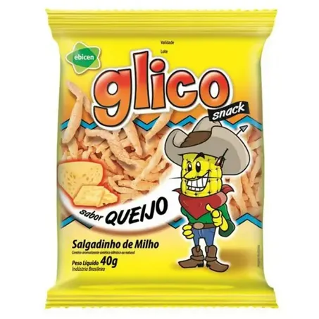 SNACK GLICO 80G QUEIJO