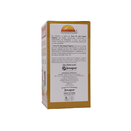 ARROZ TIO JOÃO INTEGRAL ORGÂNICO 1KG 360-13