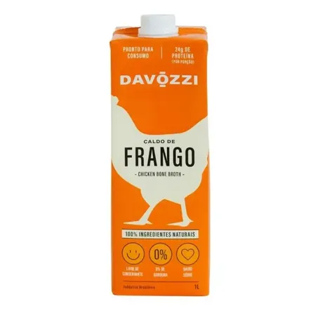 Caldo de Ossos de Frango Davozzi 1L