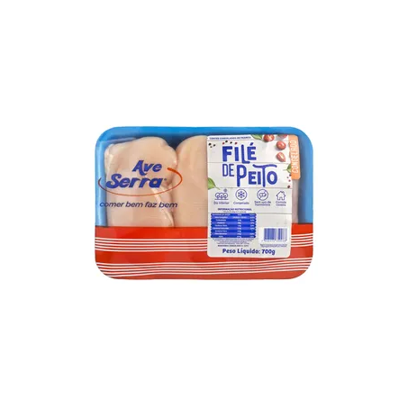 Filé de peito resfriado ave serra