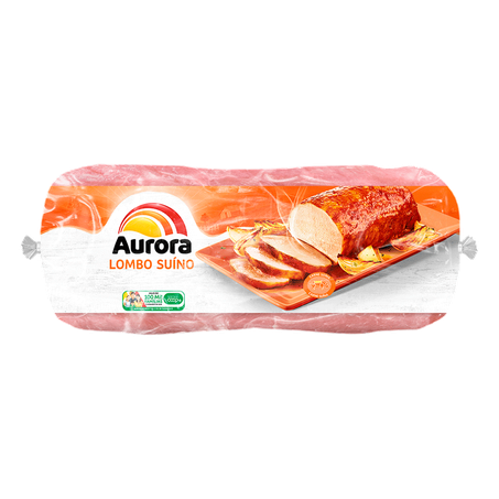 Lombo Suíno Aurora Congelado 1kg
