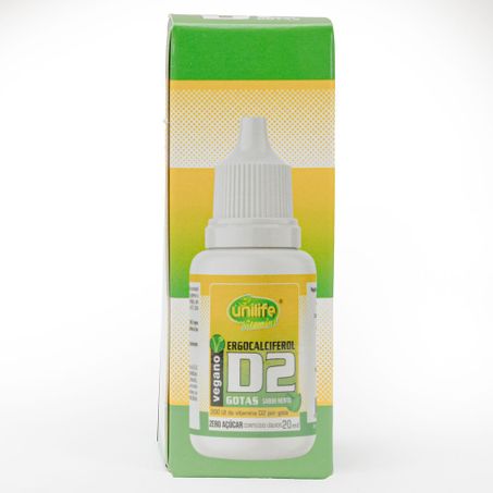VITAMINA D2 ERGOCALCIFEROL GOTAS 20ML UNILIFE 360-3