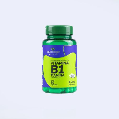 VITAMINA B1 500MG 60CAPSULAS CLINOAGE
