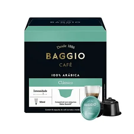 Dolce gusto baggio clássico 100% arábica 85g