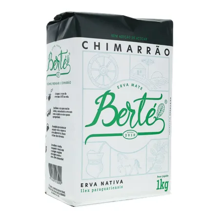 Erva mate berte s-acucar 1kg 360-33
