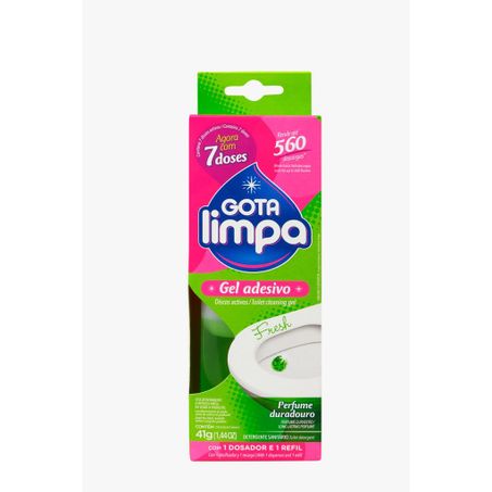 Gel adesivo gota limpa eucalipido 41g*