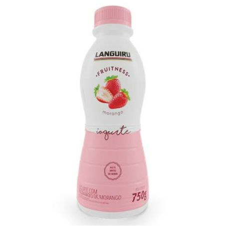 Iogurte languiru fruitness morango 750g