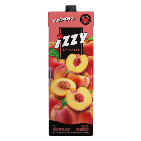 Néctar de Pêssego e Maçã Izzy 1L