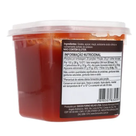 DOCE COLONIAL FORNO VELHO GOIABA 400G 360-15