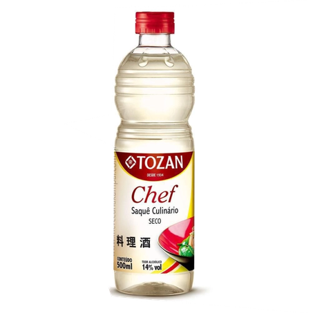 Saquê culinário tozan chef 500ml