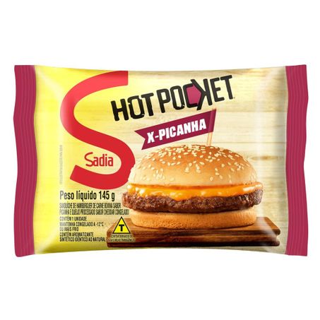 HOT POCKET SADIA X PICANH 145G