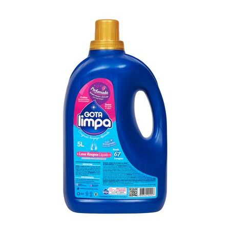 Lava roupas líquido gota limpa original 5l