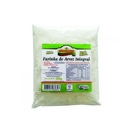 FARINHA ARROZ ALIMENTAR 500G INTEGRAL