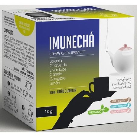 CHÁ IMUNECHÁ DA SERRA C/10 SAQUINHOS ENVELOPADOS