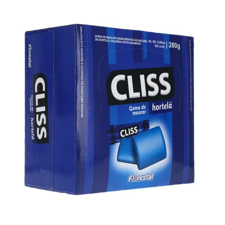 Chiclete florestal cliss hortelã 280g 360-32