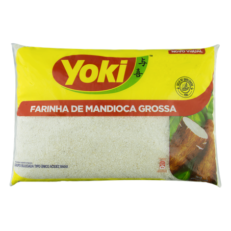 FARINHA DE MANDIOCA YOKI GROSSA 1KG