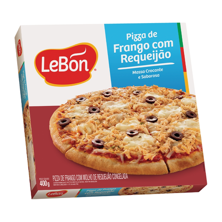 Pizza Lebon Frango Requeijão 400G