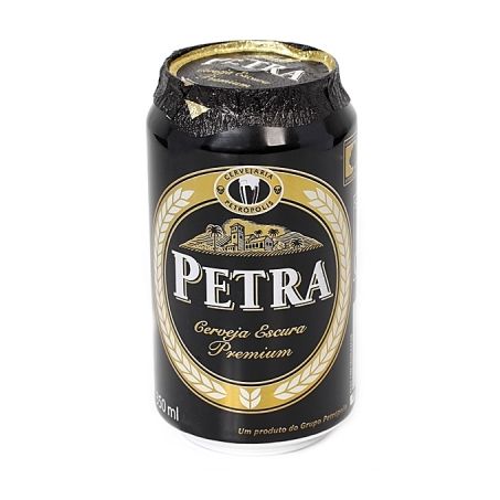 Cerveja petra 350ml premium escura