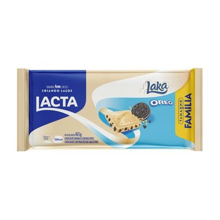 Chocolate Lacta Laka Oreo 165G