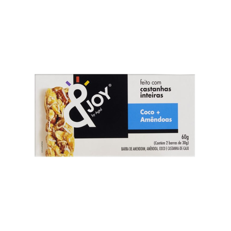 Barra de Cereal Nuts Enjoy Regular Coco e Amêndoa 2 Unidades 60G