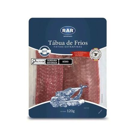 Tábua  De Frios Rar Espanhola 120G