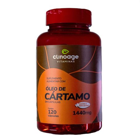 ÓLEO DE CARTAMO 1440MG 120CAPSULAS CLINOAGE
