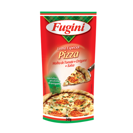 Molho tomate fugini 340g pizza