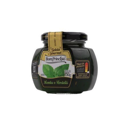 GELEIA BOM PRINCIPIO GOURMET MENTA E HORTELA 250G  360-4