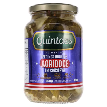 Pepino conserva quintaes rodel.300g