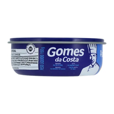 Patê de Atum Gomes Da Costa Lata 150gr 360-31