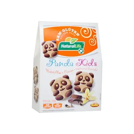 BISCOITO NATURALLIFE 100G PORQ S/GL KIDS BAUN/CACA