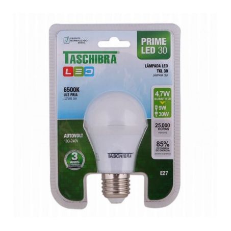 Lampada taschibra led 4.9w