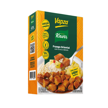 Frango Oriental Vapza 370g - Com Arroz e Batata