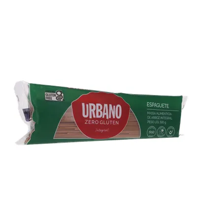 Macarrão Espaguete de Arroz Integral Sem Glúten Urbano 500G 360-33